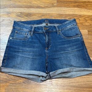 KUT From the Kloth Jean shorts.